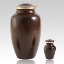 Brown Earthtone Pet Urns