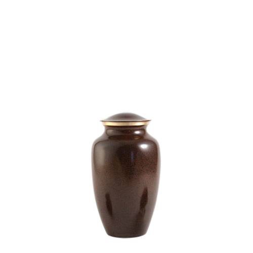 Brown Earthtone Small Pet Urn