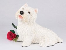 Westie Cremation Urn