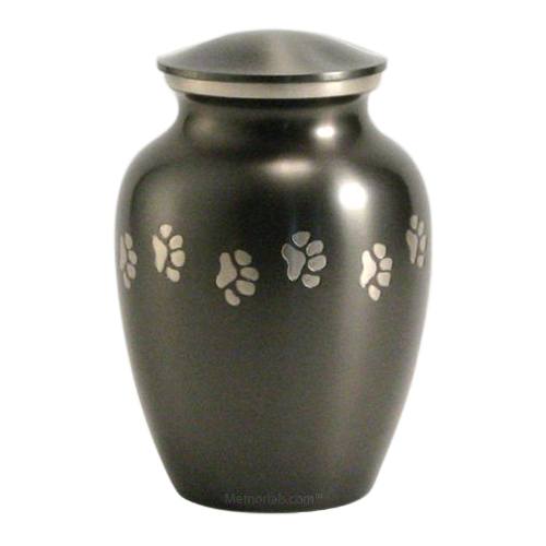 Classic Paw Print Large Slate Urn