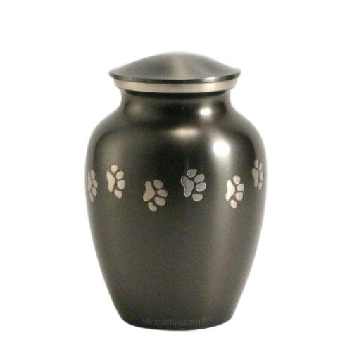 Classic Paw Print Medium Slate Urn