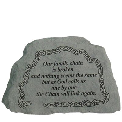 Our Family Chain Is Broken Rock