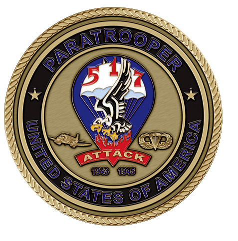 517th Paratrooper Medallion