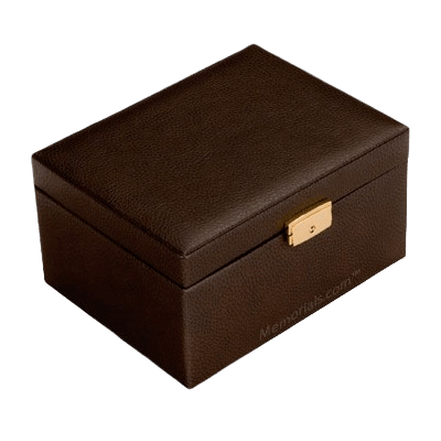 Precious Kingdom Leather Cremation Urn