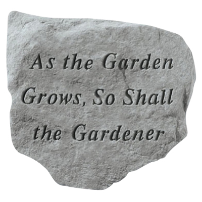 As The Garden Grows Stone