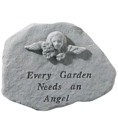 Every Garden Needs An Angel Stone