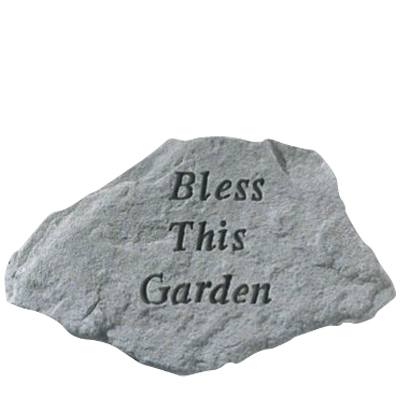 Bless This Garden Stone