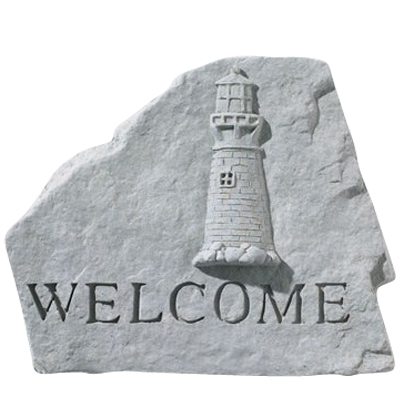 Welcome with Lighthouse Stone