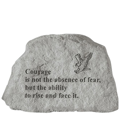Courage with Eagle Rock