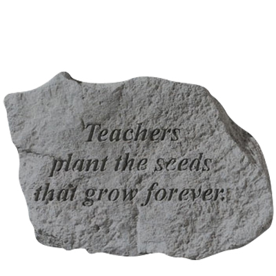 Teachers Plant Stone