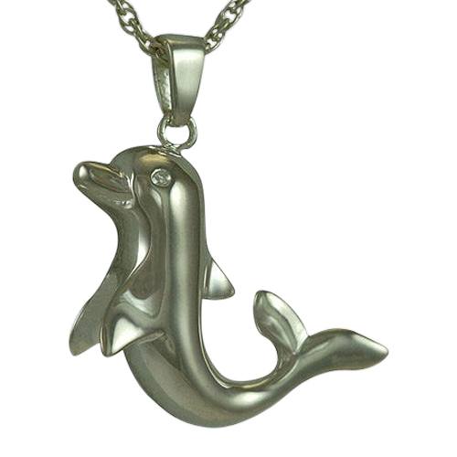 Happy Dolphin Cremation Jewelry III