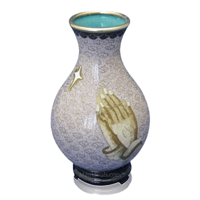 Prayer Cloisonne Vase