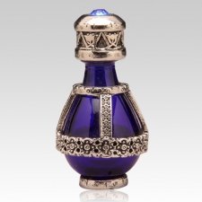 Silver Banded Roma Tear Bottle