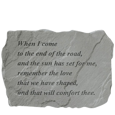 End Of The Road Stone