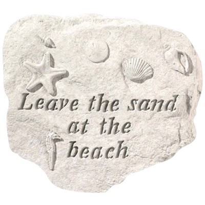 Leave Sand At The Beach Stone