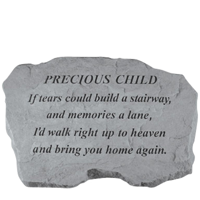 Precious Child If Tears Could Build Stone