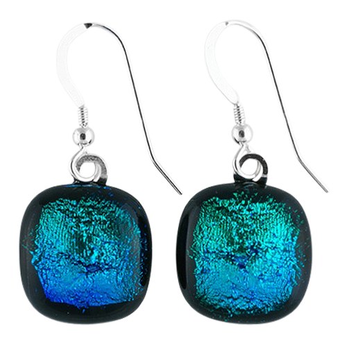 Aqua Memorial Earrings