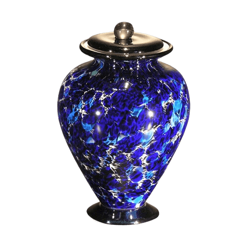 Acqua Small Glass Cremation Urn