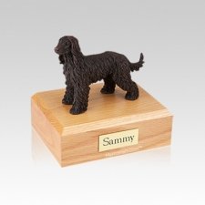 Afghan Hound Bronze Small Dog Urn