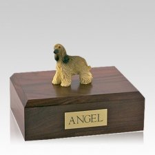 Afghan Hound Long Hair Large Dog Urn