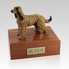 Afghan Hound X Large Dog Urn