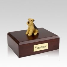 Airedale Medium Dog Urn