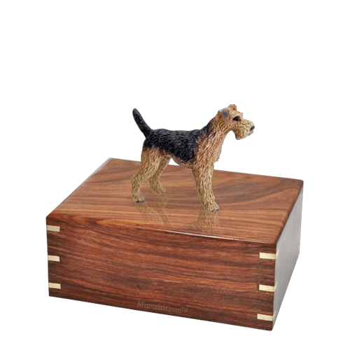 Airedale Small Doggy Urn