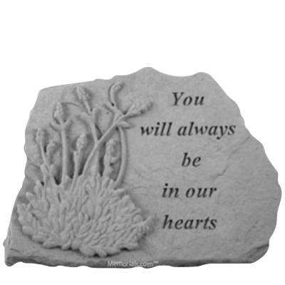 Always Lavender Memorial Stone