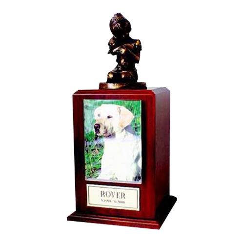 Always My Doggy Walnut Large Cremation Urn