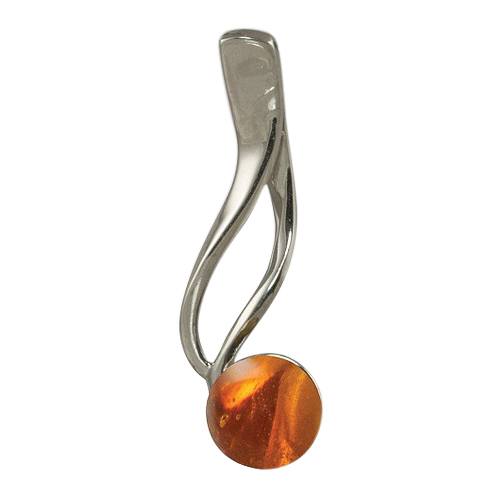 Amber Tune Cremation Ash Pendant