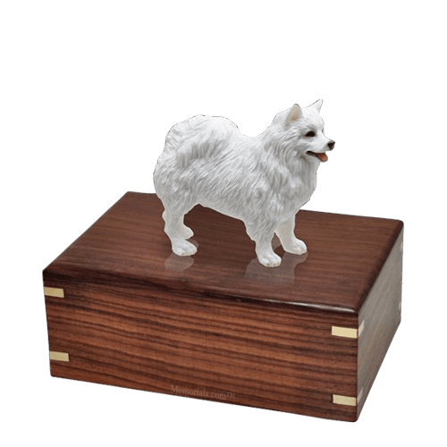 American Eskimo Medium Doggy Urn