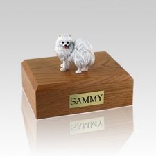 American Eskimo Miniature Large Dog Urn