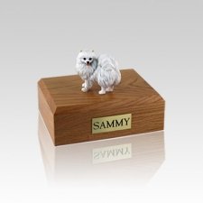 American Eskimo Miniature Small Dog Urn