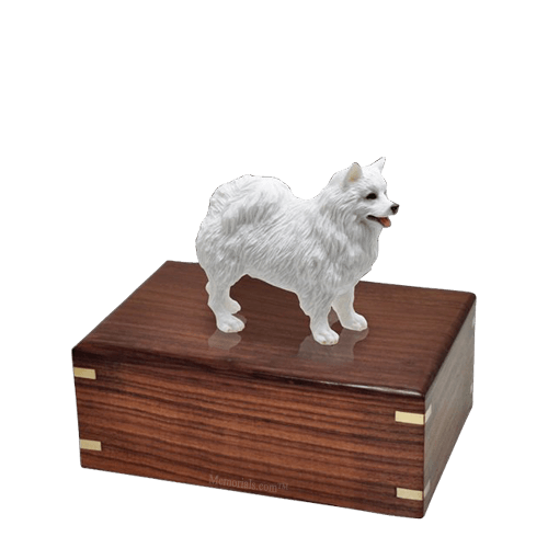 American Eskimo Small Doggy Urn