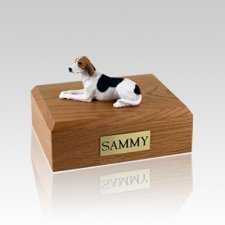 American Foxhound Large Male Dog Urn