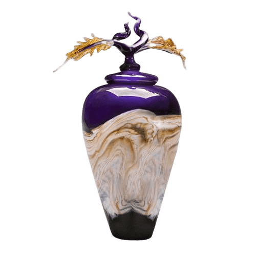 Evening Glow Art Petite Cremation Urn