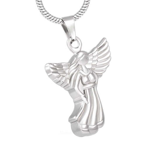 Angel Cremation Necklace