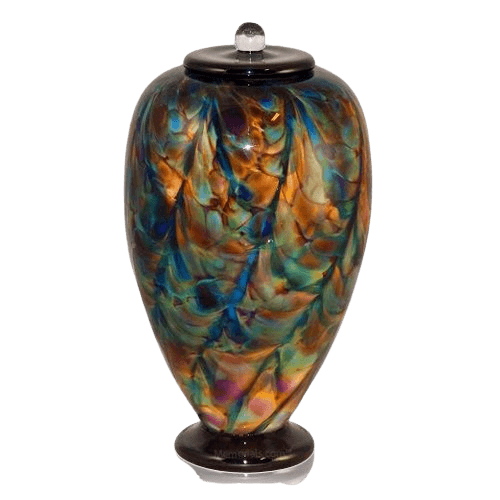 Angel Dance Glass Cremation Urn