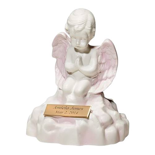 Angel Pink Infant Cremation Urn