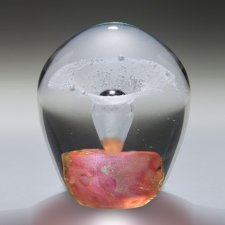 Angelic Geyser Glass Cremation Keepsake