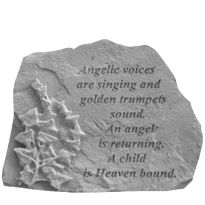 Angelic Ivy Memorial Stone