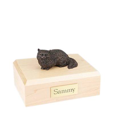 Angora Bronze Medium Cat Cremation Urn