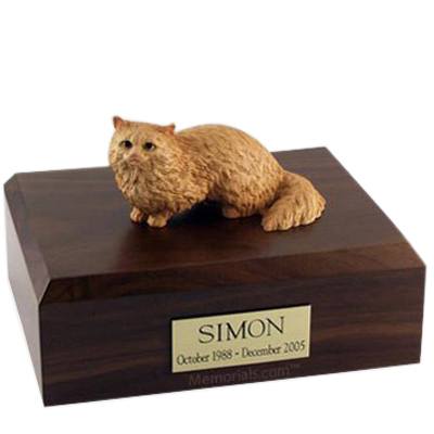 Angora Brown X Large Cat Cremation Urn