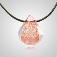 Apricot Memory Glass Pendants