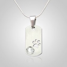 April Pet Memorial Pendant