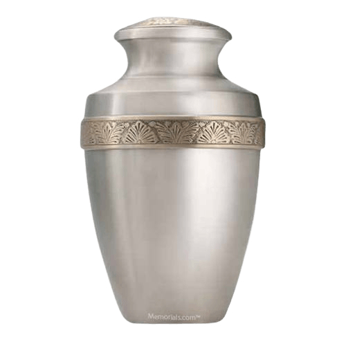 Arcadia Pewter Cremation Urn