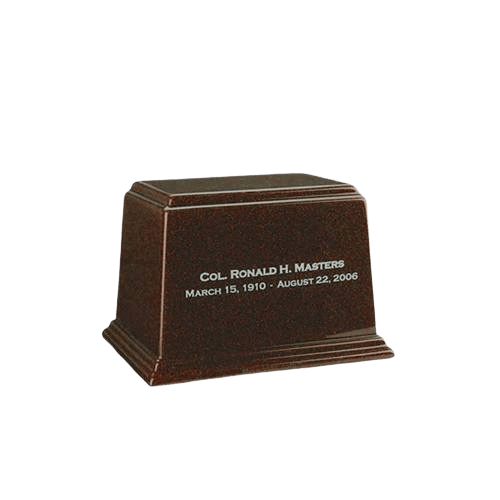 Ark Chocolate Keepsake Marble Urn