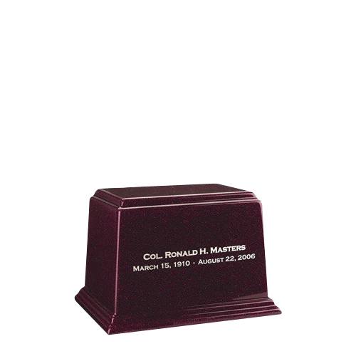 Ark Burgundy Keepsake Marble Urn