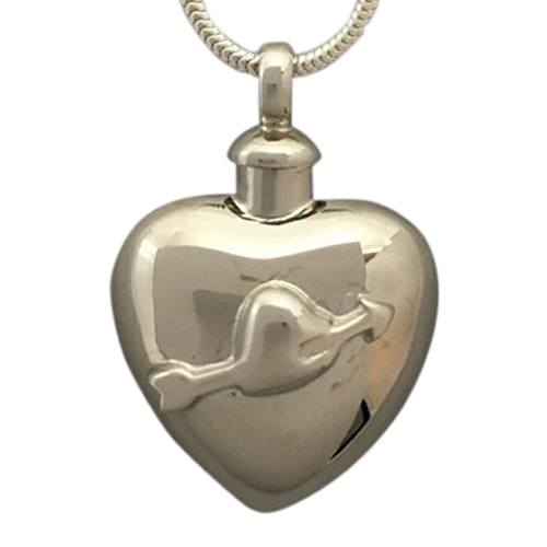 Arrow Heart Cremation Jewelry