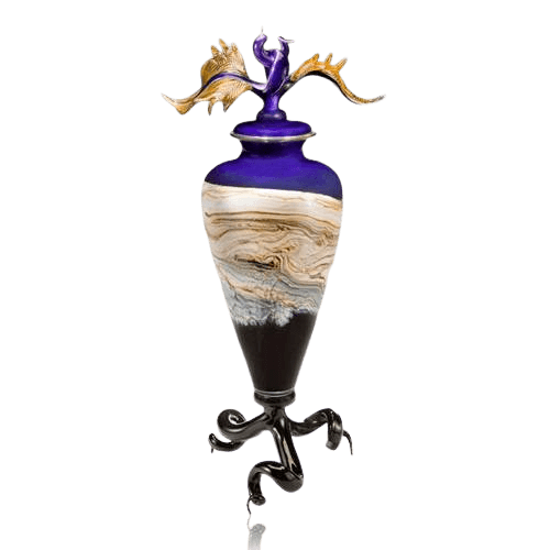 Tendril Amethyst Cremation Urn